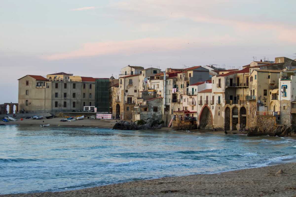 Vista panoramica dalla Rocca di Cefalù