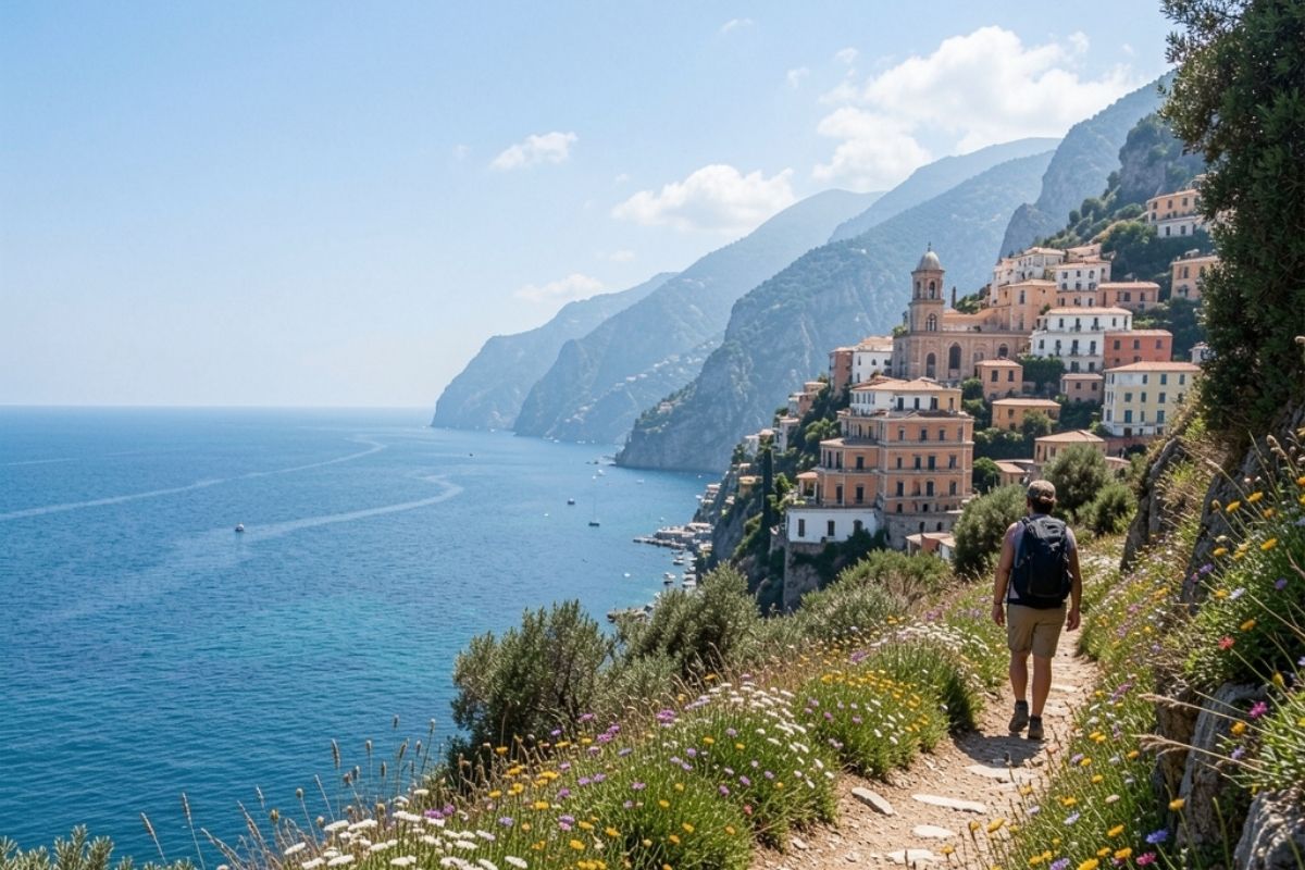 Escursione panoramica con vista sul mare